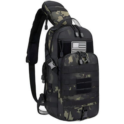 FR Fashion Co. 25L Hidden Phone Tactical Sling Backpack