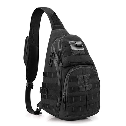 FR Fashion Co. 25L MOLLE Tactical Crossbody Sling Bag
