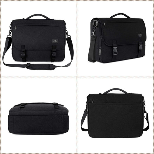 FR Fashion Co. 15.6" Men's Padded Laptop Compartment Messenger Bag