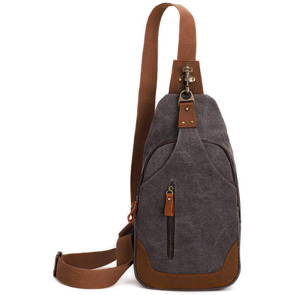FR Fashion Co. Vintage Canvas Crossbody Sling Bag
