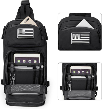 FR Fashion Co. 10L Tactical EDC Sling Backpack