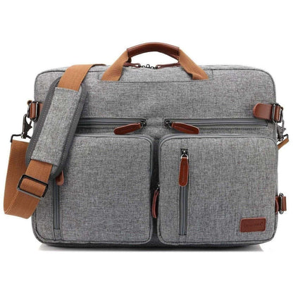FR Fashion Co. 16" Multi-functional Canvas Messenger Bag