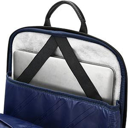 FR Fashion Co. 17" Men's Anti-Theft Leather Backpack with Hidden Pockets