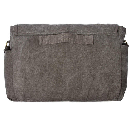FR Fashion Co. 17" Classic Canvas Messenger Bag