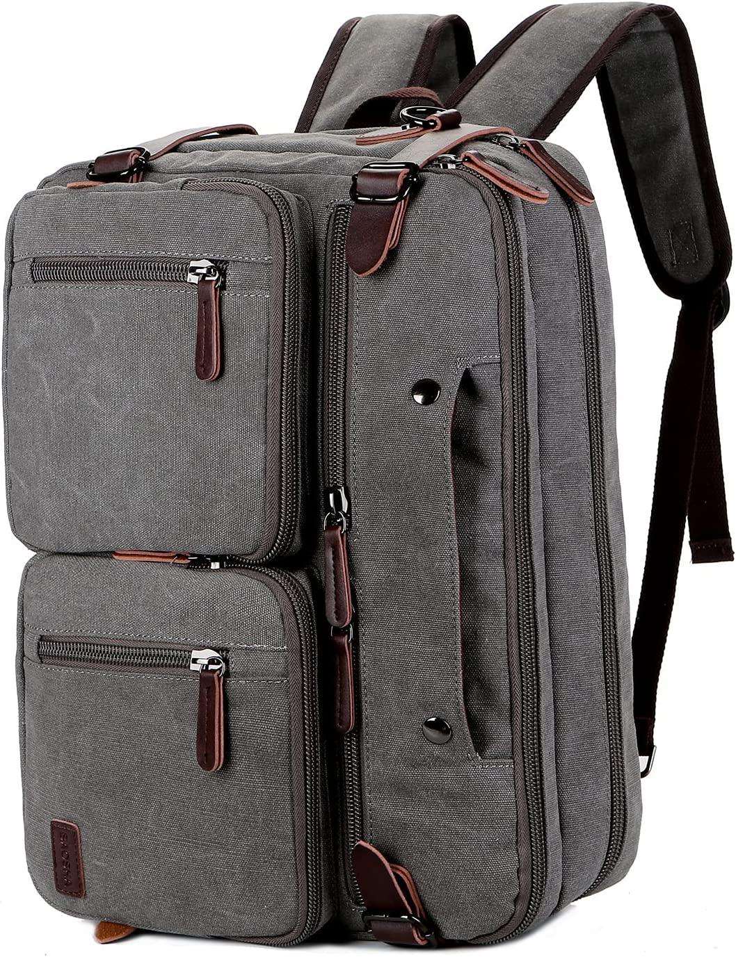 FR Fashion Co. 17" Convertible Briefcase Backpack