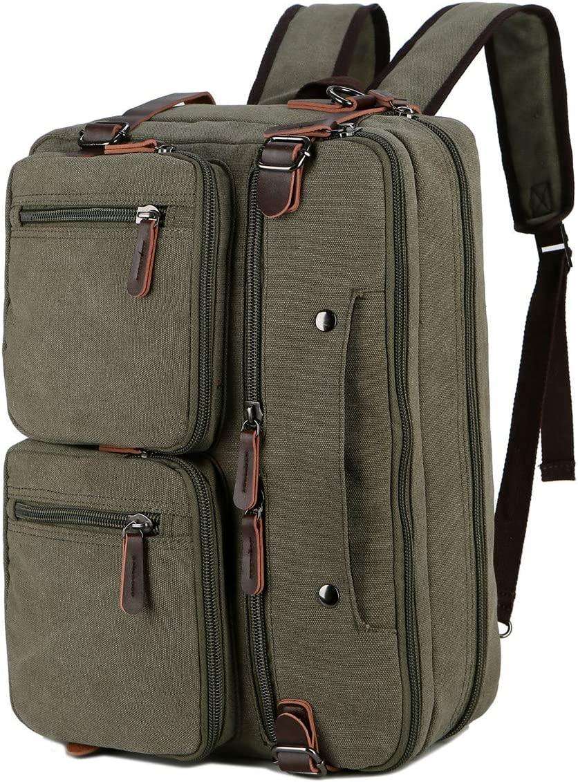 FR Fashion Co. 17" Convertible Briefcase Backpack