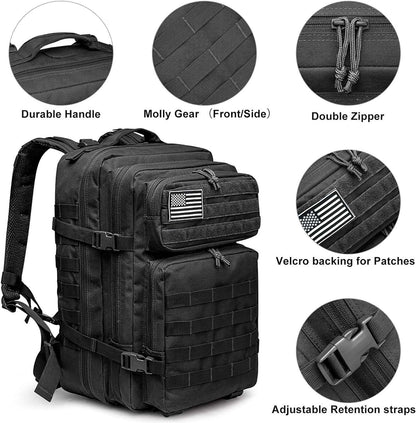 FR Fashion Co. 40L Military Tactical Backpack