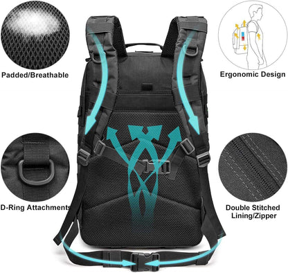 FR Fashion Co. 40L Military Tactical Backpack