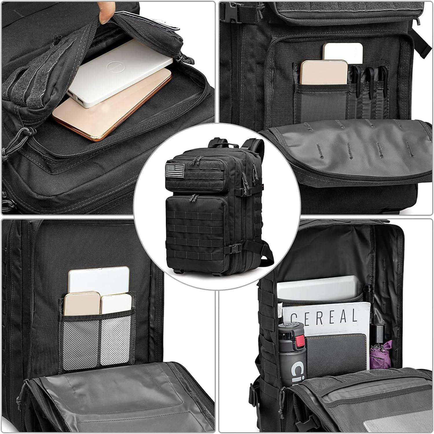 FR Fashion Co. 40L Military Tactical Backpack