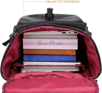 FR Fashion Co. 20" Men's Versatile Leather Duffel Bag