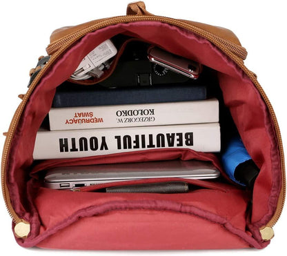 FR Fashion Co. 20" Men's Versatile Leather Duffel Bag