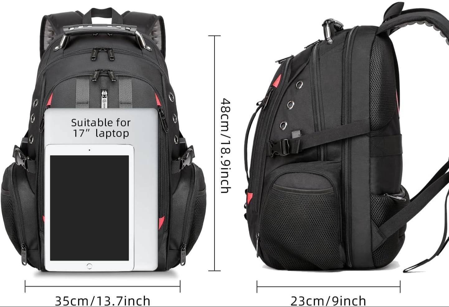 FR Fashion Co. 20" XL Heavy Duty Travel Backpack