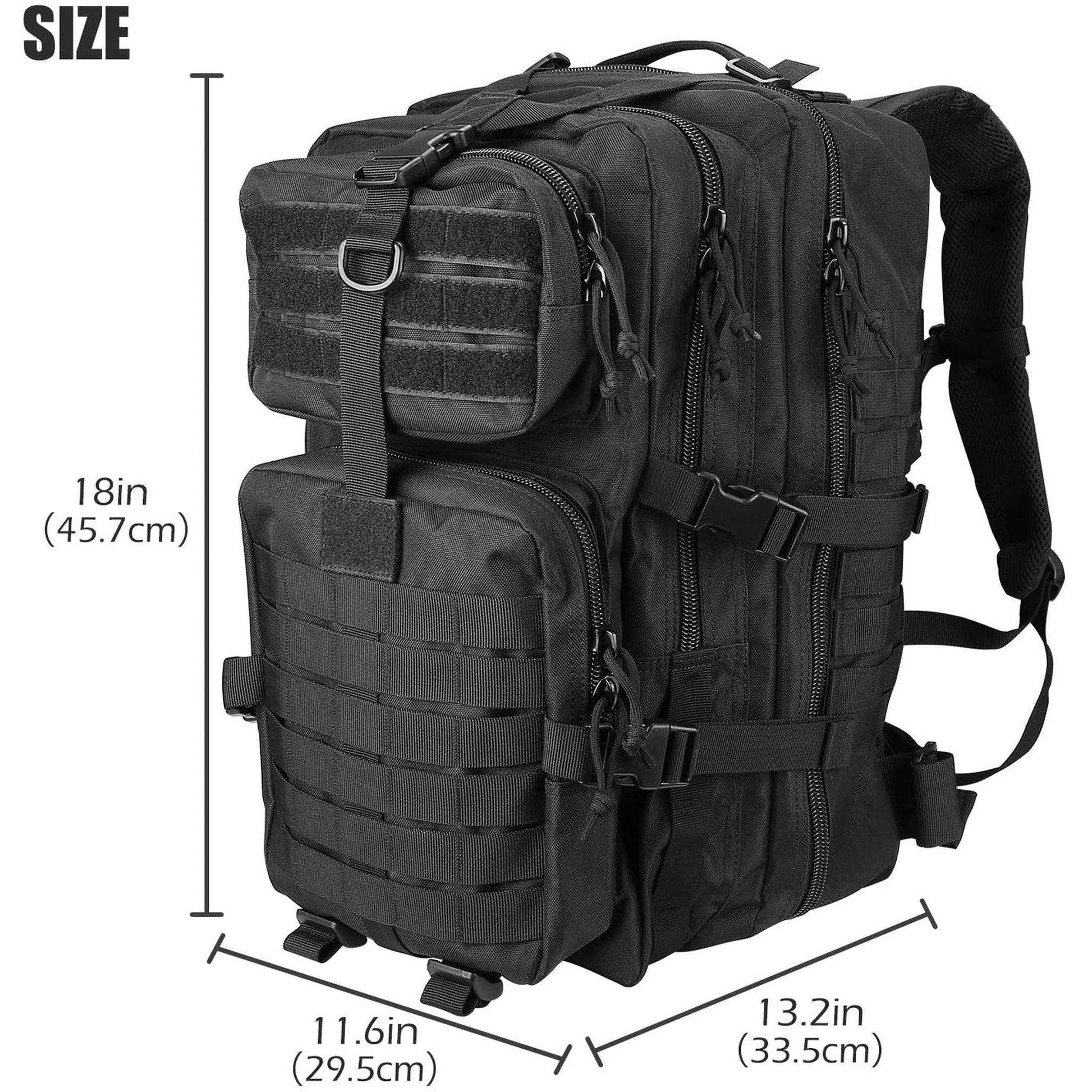 FR Fashion Co. 42L MOLLE Tactical Backpack