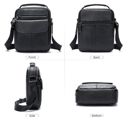 FR Fashion Co. Mini Genuine Leather Messenger and Shoulder Bag