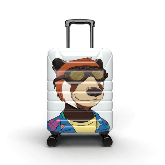 Stiles Supply Co. X Bugatti Vacation Bear Carry On Luggage - Stiles Supply Co.