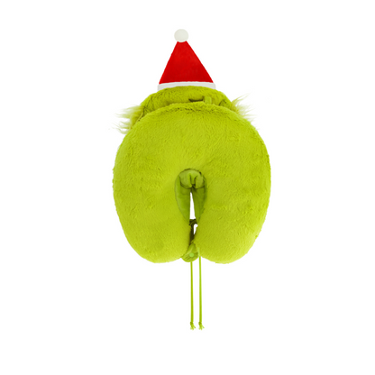 Grinch Santa Hat Hoodie Neck Pillow - Stiles Supply Co.