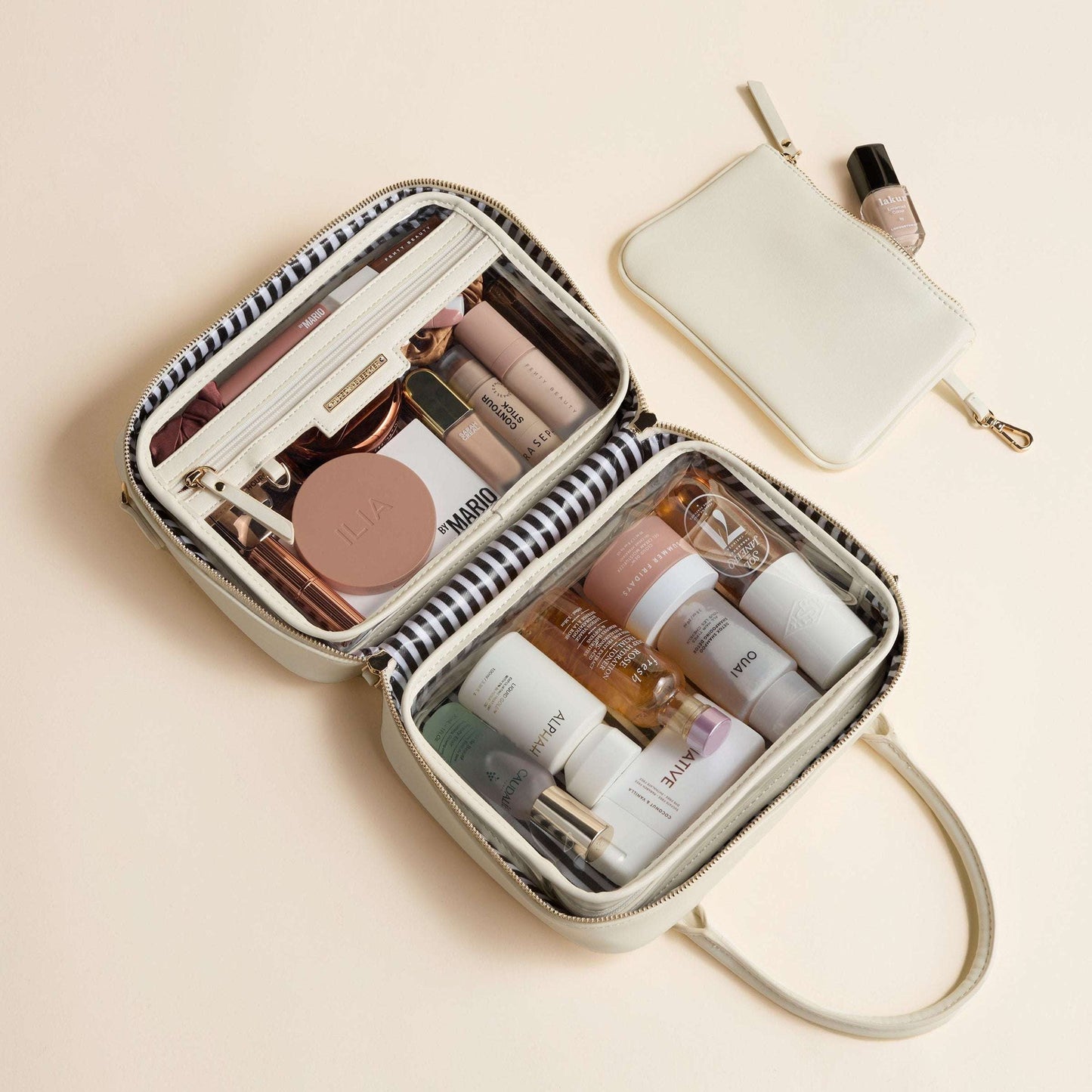 Hudson + Bleecker Voyager Toiletry Bag - Ecru