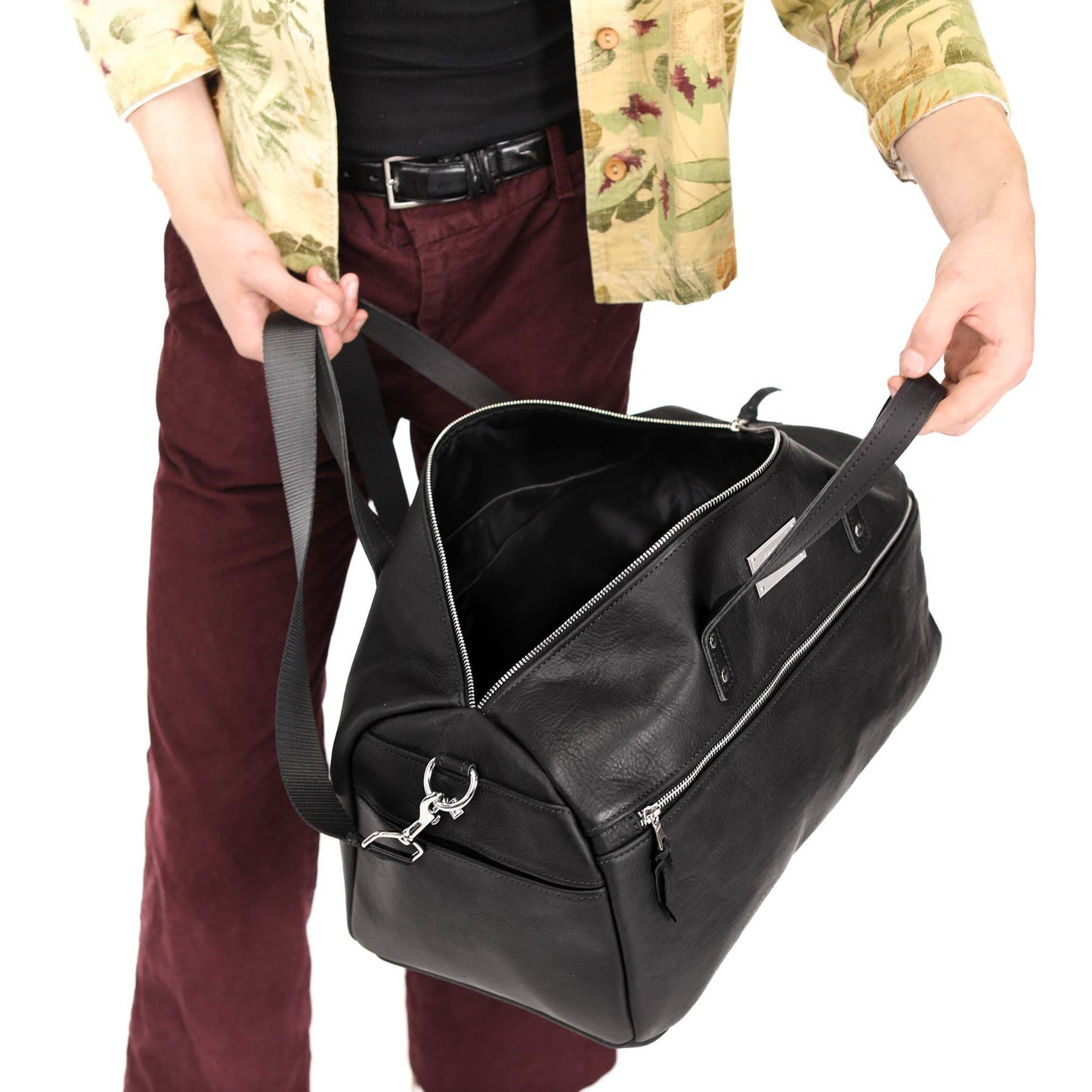 Lifetime Leather Co. Luxury Leather Duffel Bag - Stiles Supply Co.
