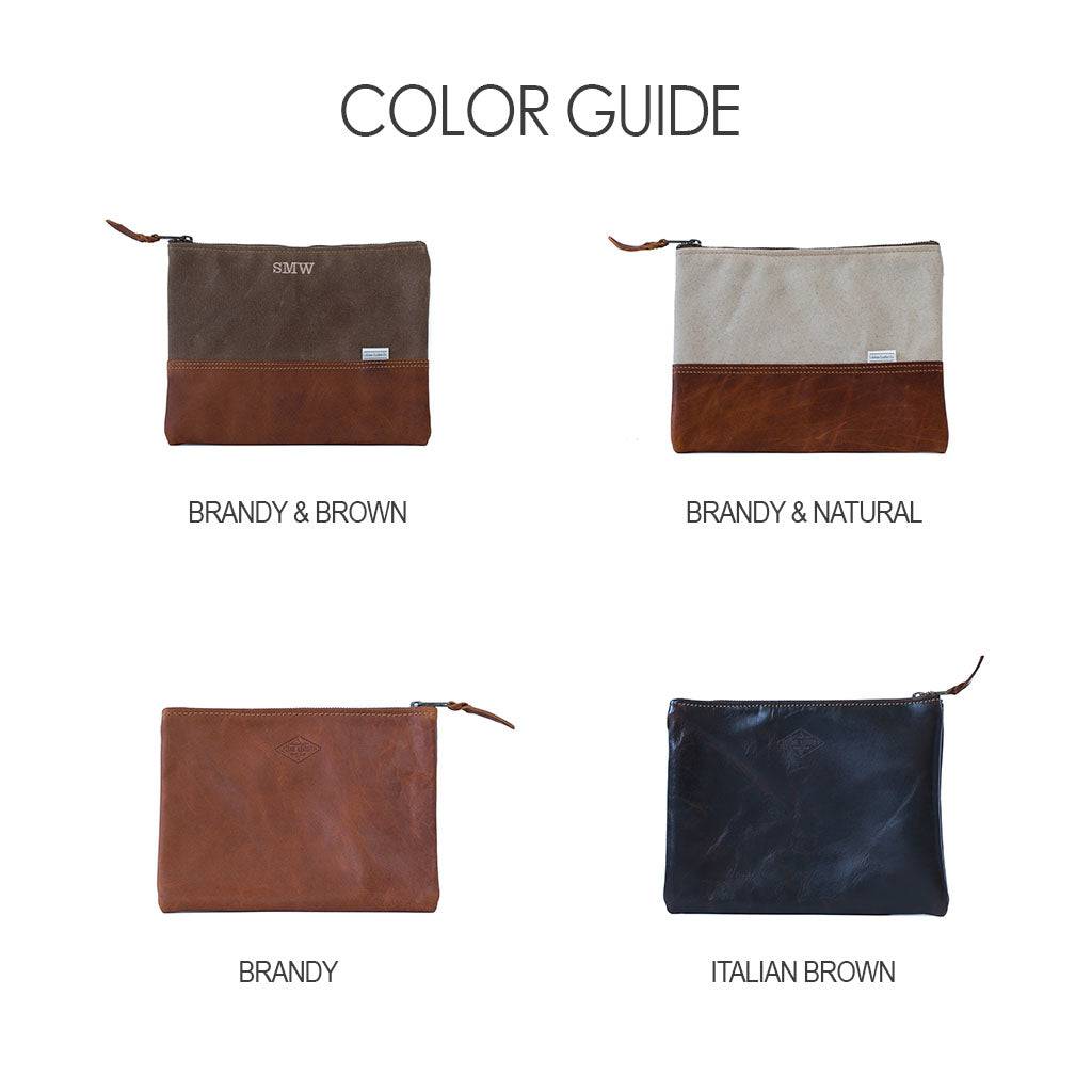 Lifetime Leather Co. Leather Clutch - Stiles Supply Co.