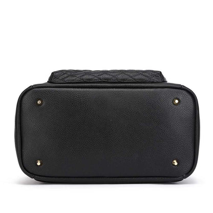 Luli Bebe Signature Diaper Bag Ebony Black