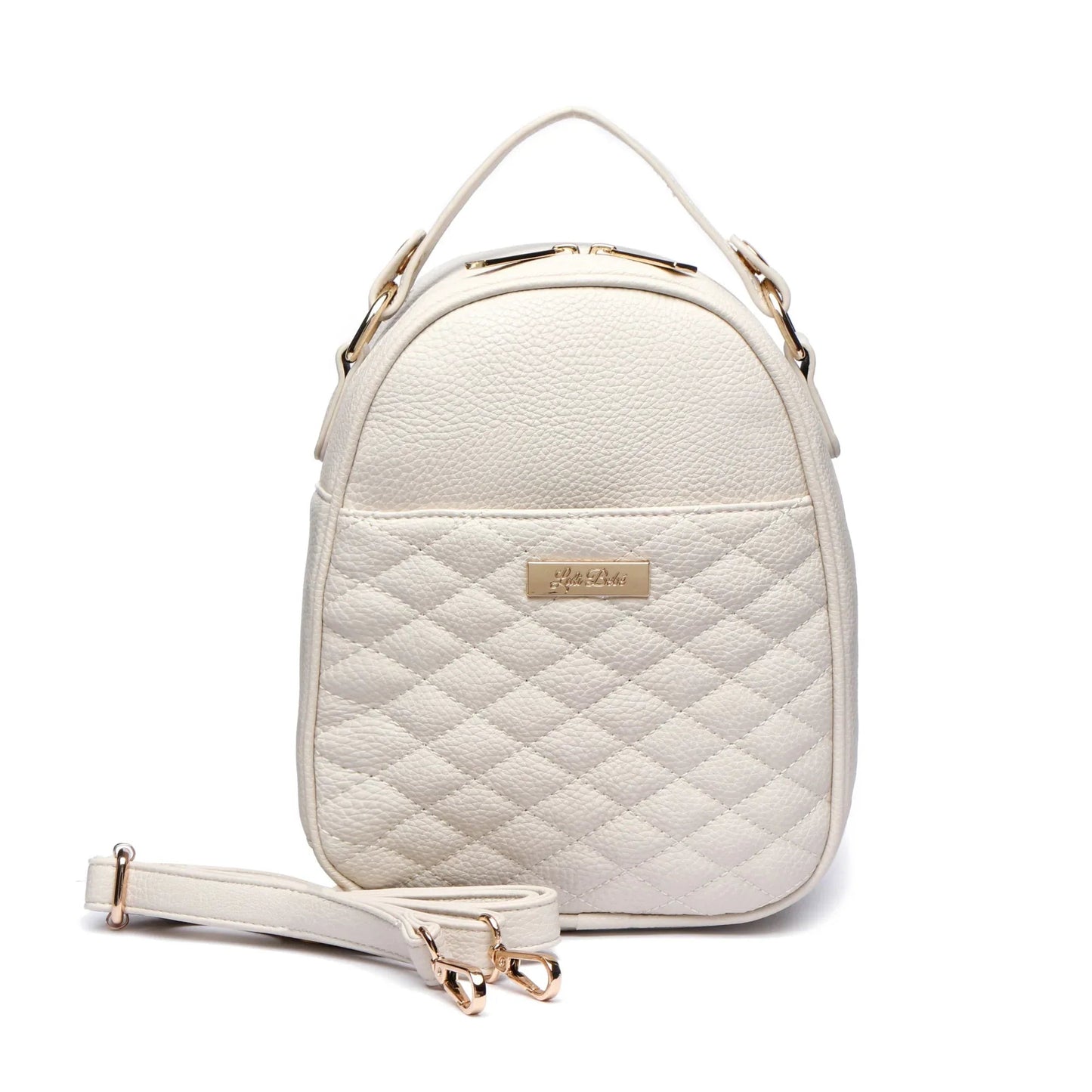 Luli Bebe Classic Snack Bag | Pearl White