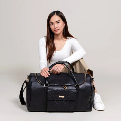 Luli Bebe Weekender Travel Bag | Stone Grey
