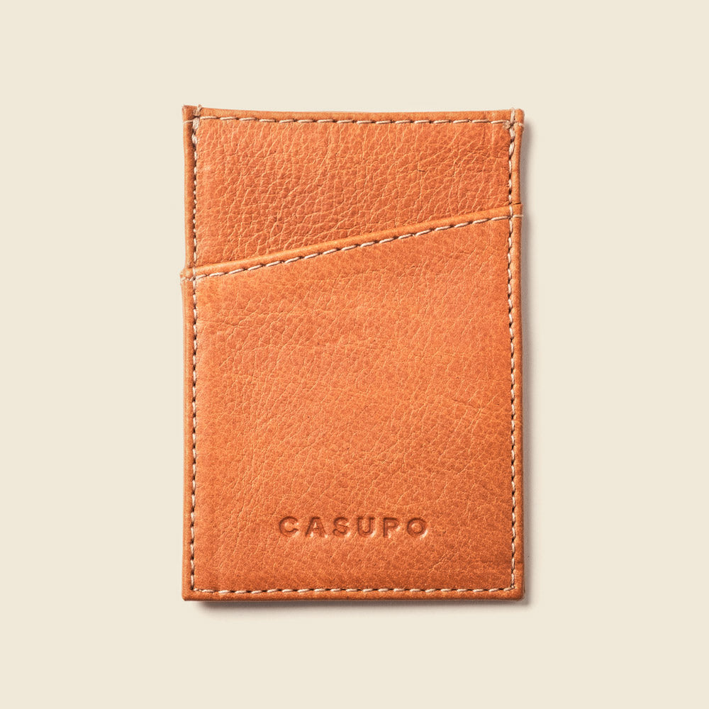 CASUPO Minimalist Wallet with RFID protection - Natural