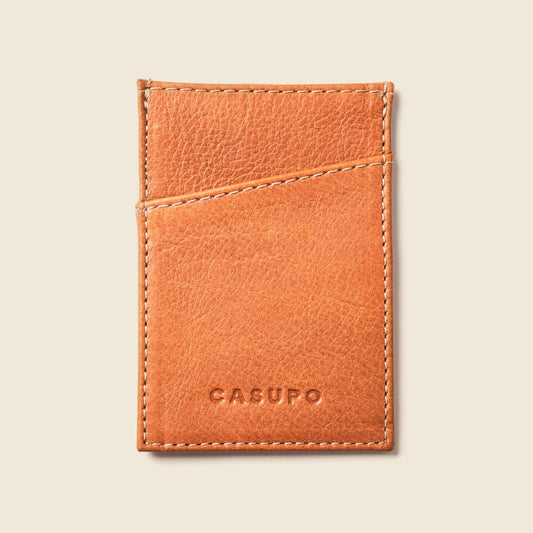 CASUPO Minimalist Wallet with RFID protection - Natural