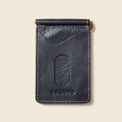 CASUPO Money Clip Wallet - Black