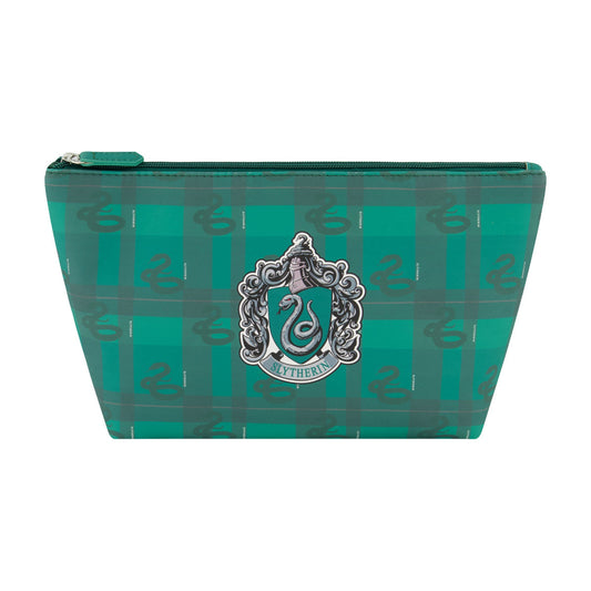 Harry Potter Slytherin Green Plaid Cosmetic Bag - Stiles Supply Co.