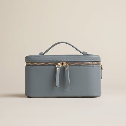 Hudson + Bleecker Jetsetter Train Case - Lagoon Blue