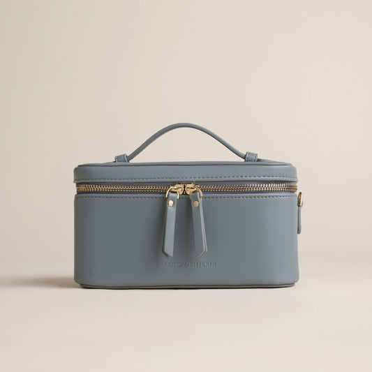 Hudson + Bleecker Jetsetter Train Case - Lagoon Blue