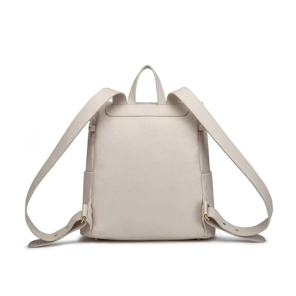 Luli Bebe Signature Diaper Bag Pearl White