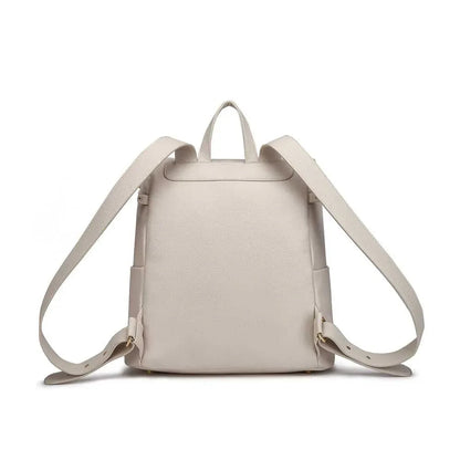 Luli Bebe Signature Diaper Bag Pearl White