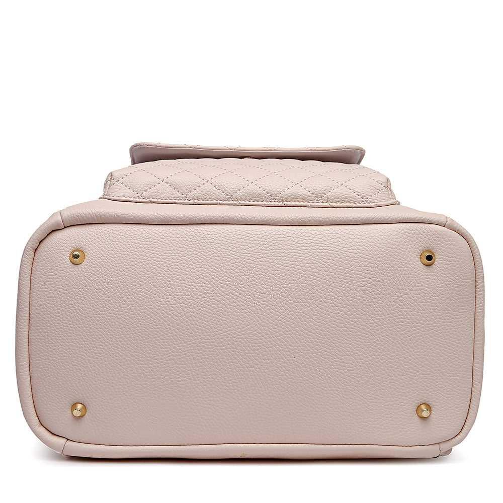 Luli Bebe Signature Diaper Bag Pastel Pink