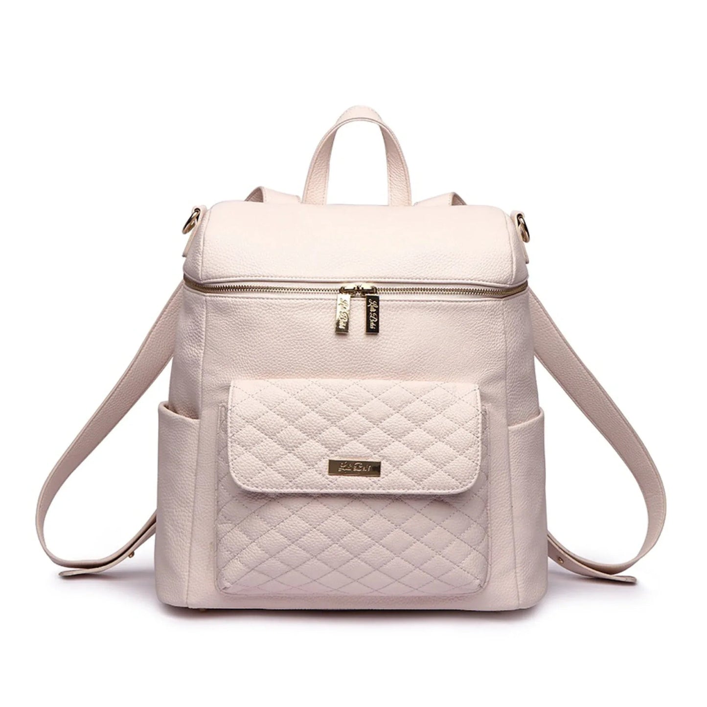 Luli Bebe Signature Diaper Bag Pastel Pink