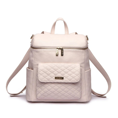 Luli Bebe Signature Diaper Bag Pastel Pink