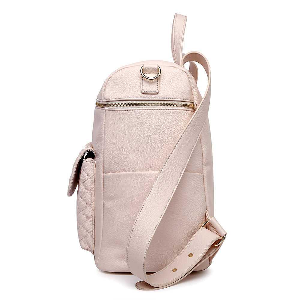 Luli Bebe Signature Diaper Bag Pastel Pink