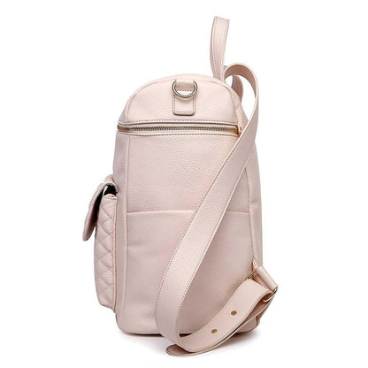 Luli Bebe Signature Diaper Bag Pastel Pink