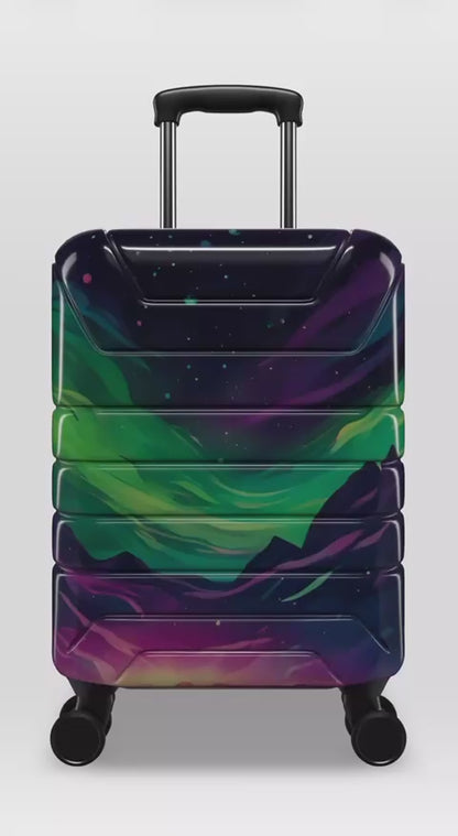 Stiles Supply Co. X Bugatti Northern Lights Carry On Luggage
