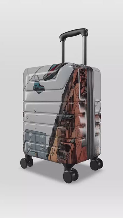 Stiles Supply Co. X Bugatti Old Kicks Carry-On Luggage