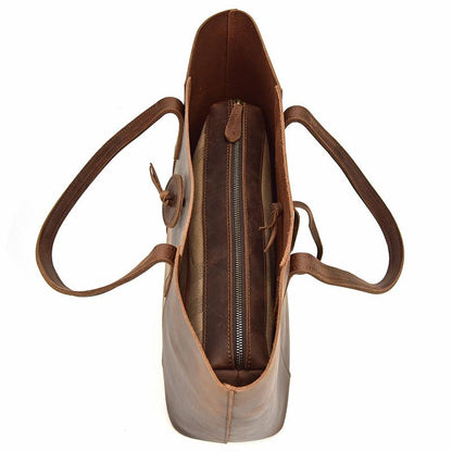 Steel Horse Leather The Taavi Tote - Stiles Supply Co.