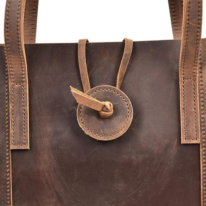 Steel Horse Leather The Taavi Tote - Stiles Supply Co.