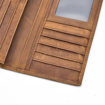 Steel Horse Leather The Pathfinder Bifold Wallet - Stiles Supply Co.