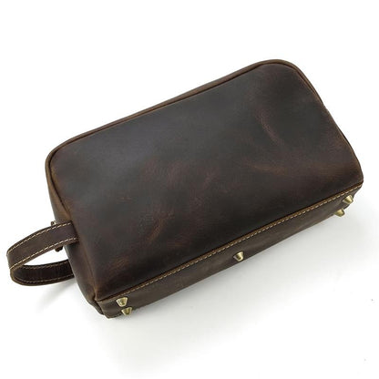 Steel Horse Leather The Wanderer Toiletry Bag - Stiles Supply Co.