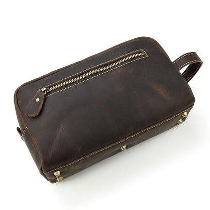 Steel Horse Leather The Wanderer Toiletry Bag - Stiles Supply Co.