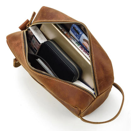 Steel Horse Leather The Wanderer Toiletry Bag - Stiles Supply Co.