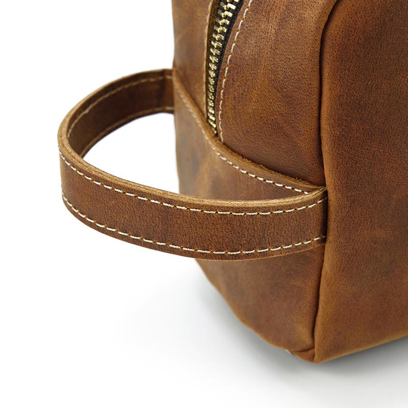Steel Horse Leather The Wanderer Toiletry Bag - Stiles Supply Co.