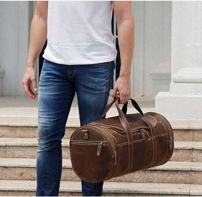 Steel Horse Leather The Wainwright Weekender Bag - Stiles Supply Co.
