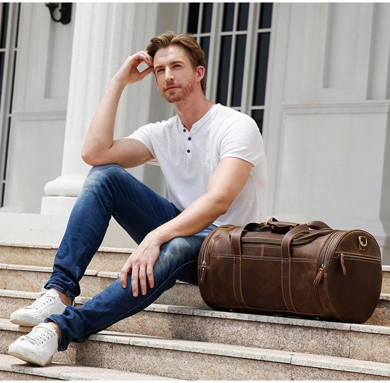 Steel Horse Leather The Wainwright Weekender Bag - Stiles Supply Co.